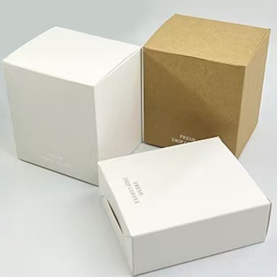 Square Cardboard Box With Lid