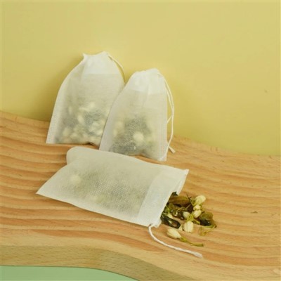 Bustine di tè vuote con coulisse