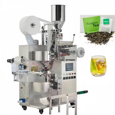 Macchina imballatrice per bustine di tè in carta da filtro